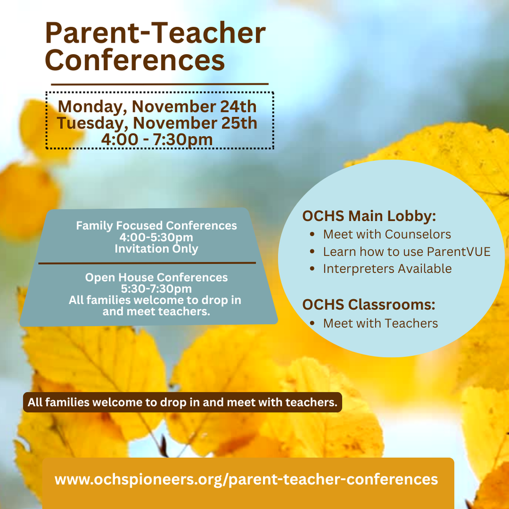 Parent / Teacher Conferences