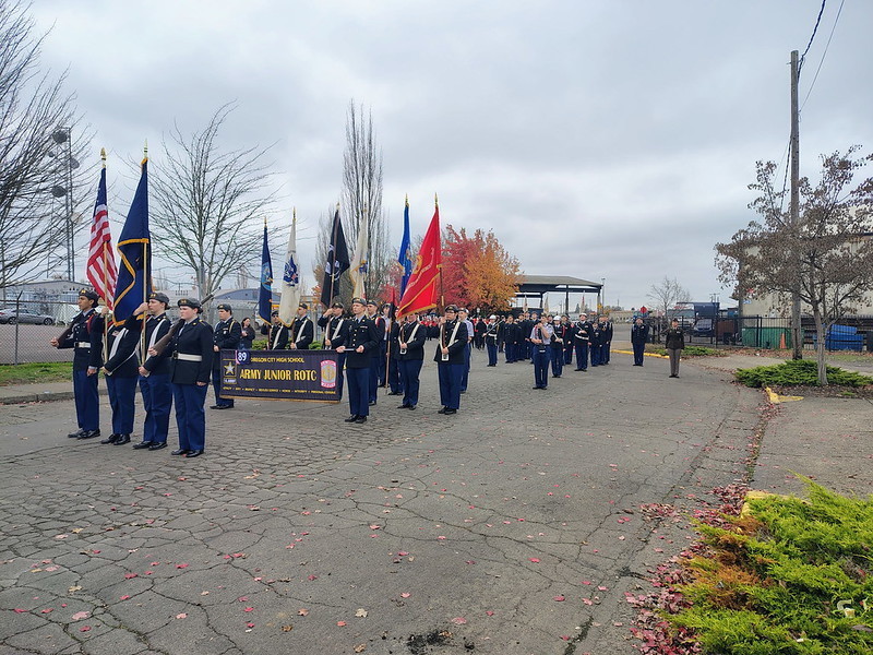 jrotc at albany parade