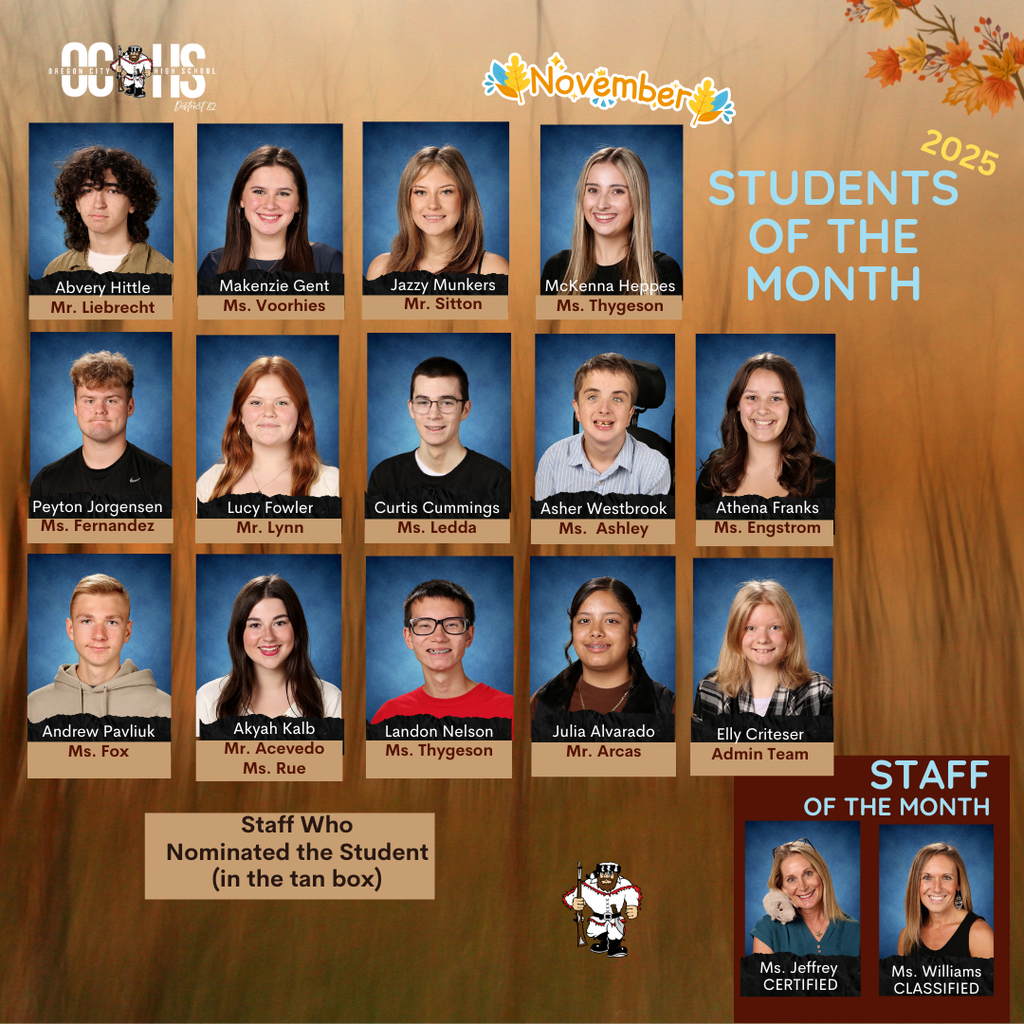 student of month November