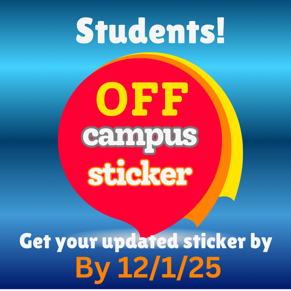 off campus sticker