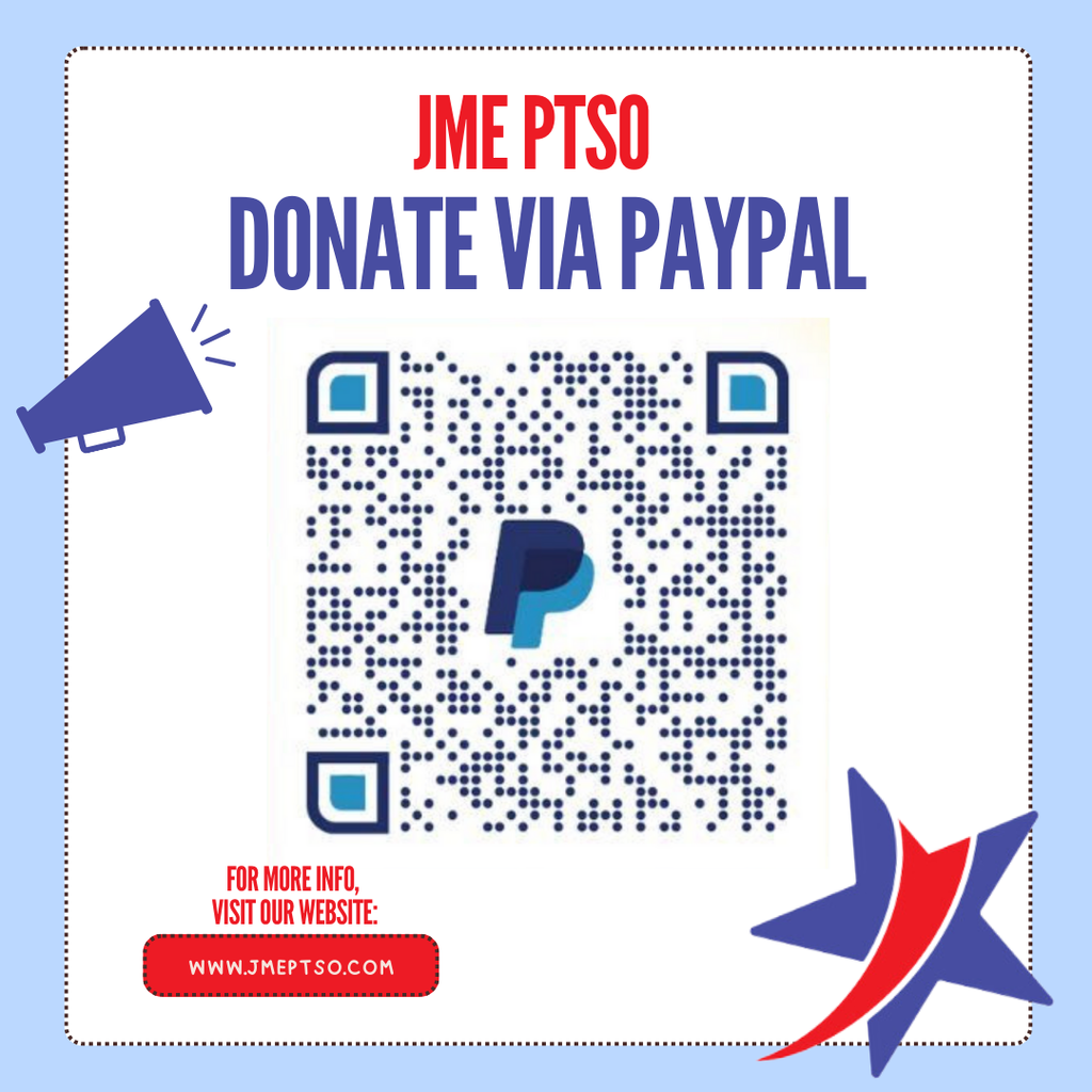 JME PTSO Donate via PayPal QR code