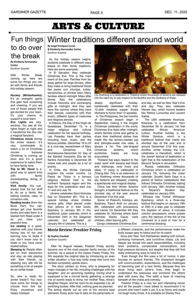 Gardiner Gazette page five - volume 7 edition 3