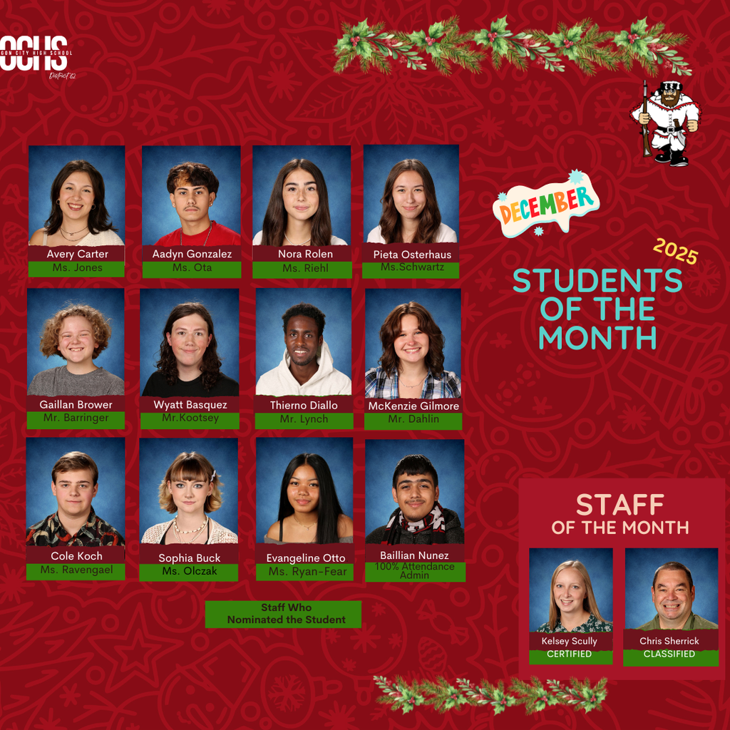 december student of month 2025