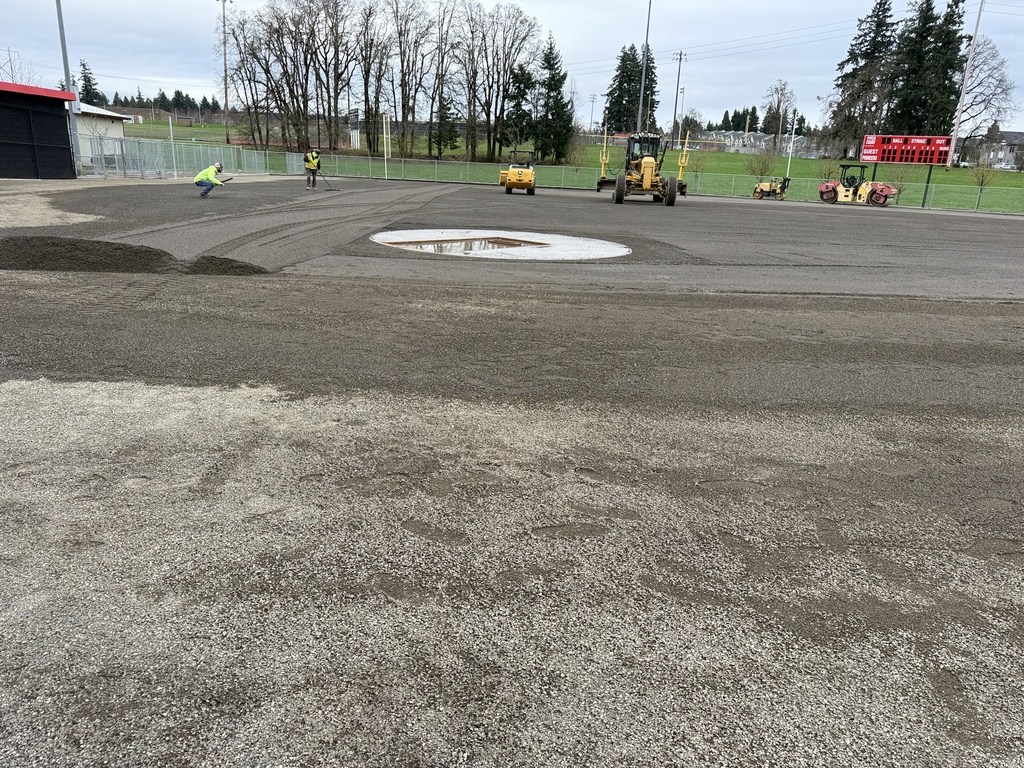 Crews working on OCHS Softball fields