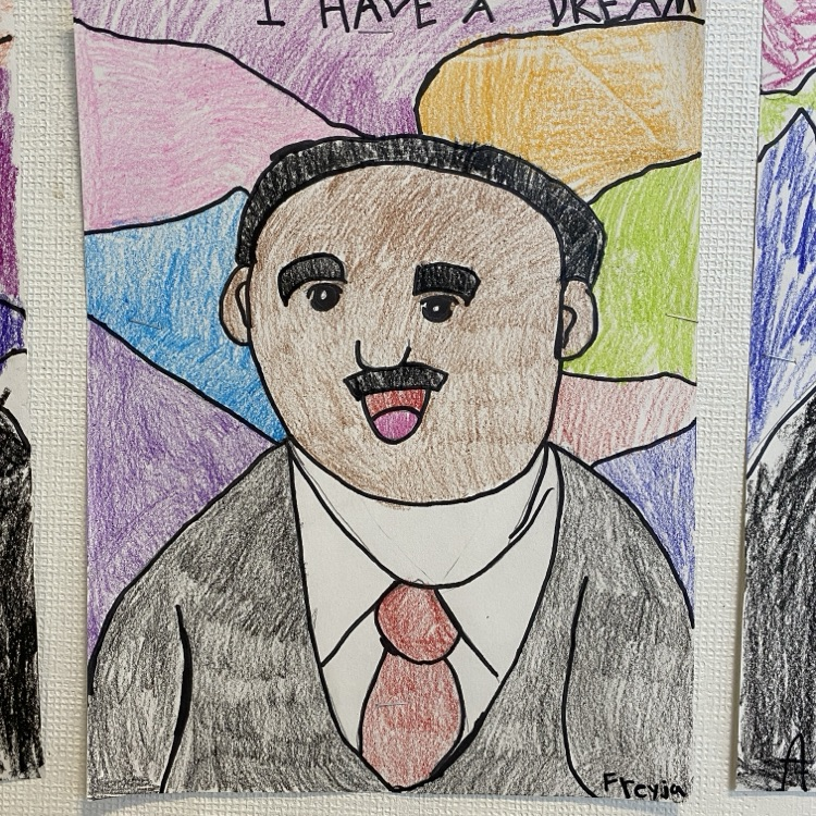 Martin Luther King Jr. student art