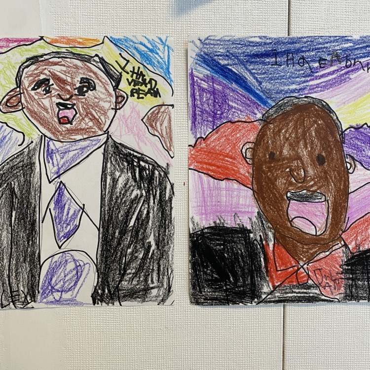 Martin Luther King Jr. student art