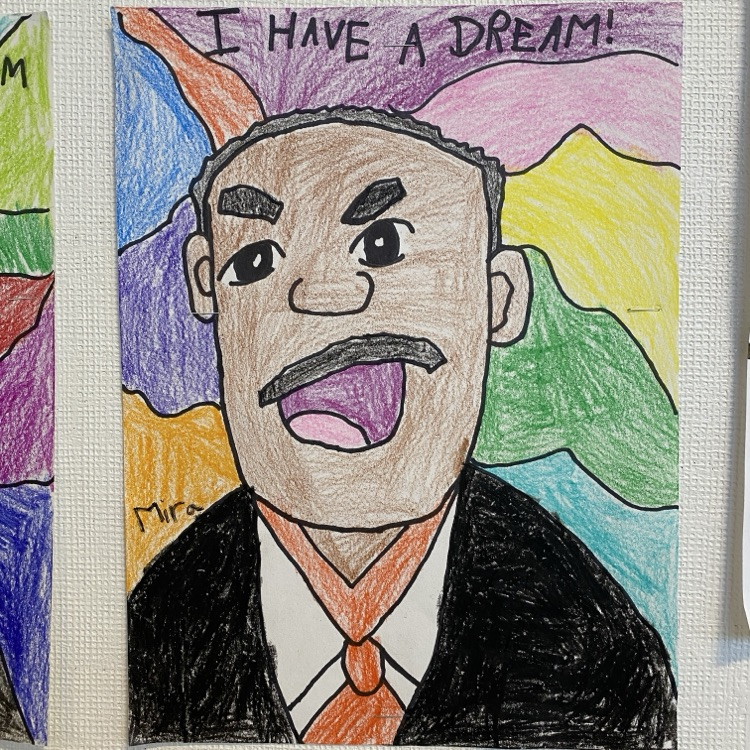 Martin Luther King Jr. student art