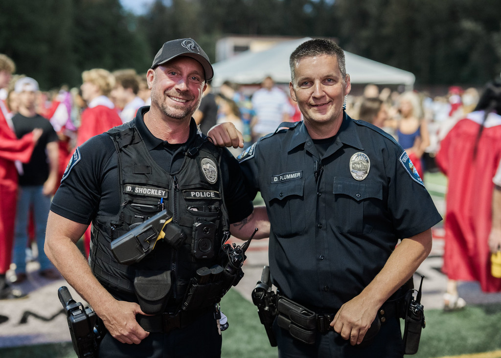 Office Shockley and Officer Plummer