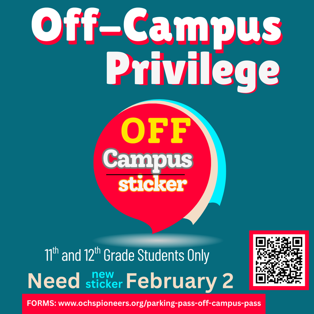 off campus sticker