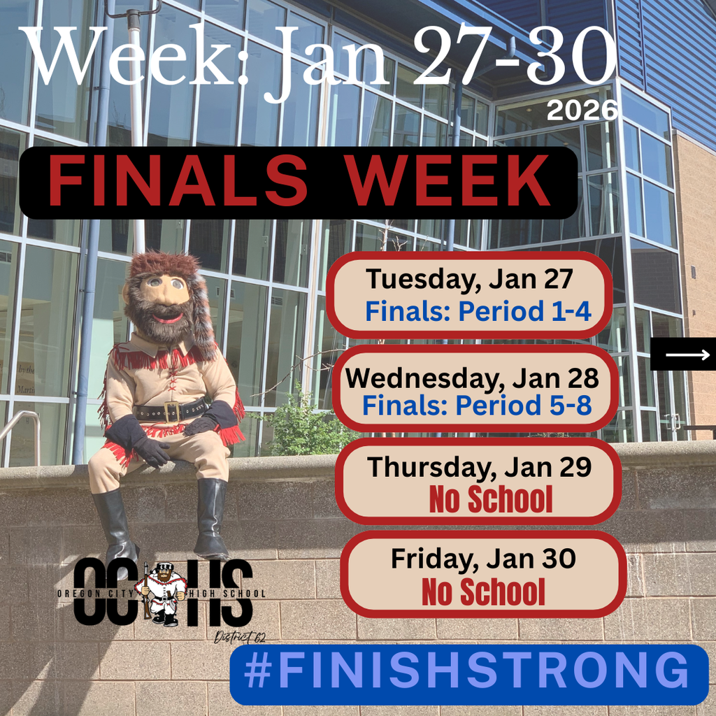 Finals Week - January 27-30