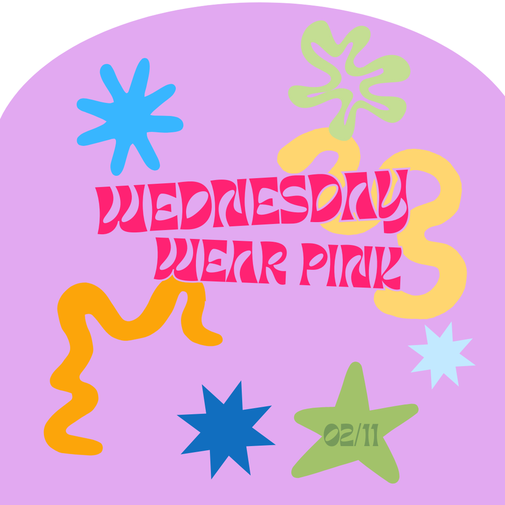 wednesday wear pink