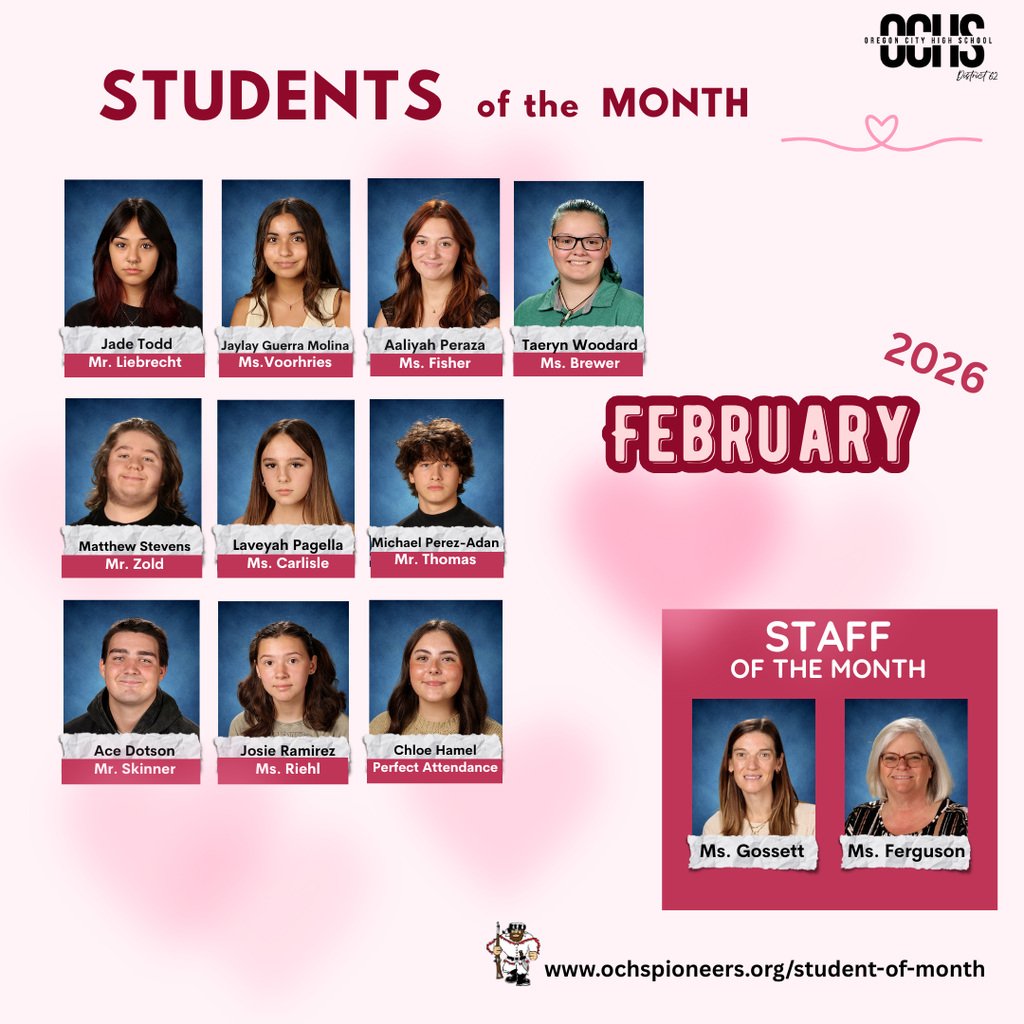 student of month february