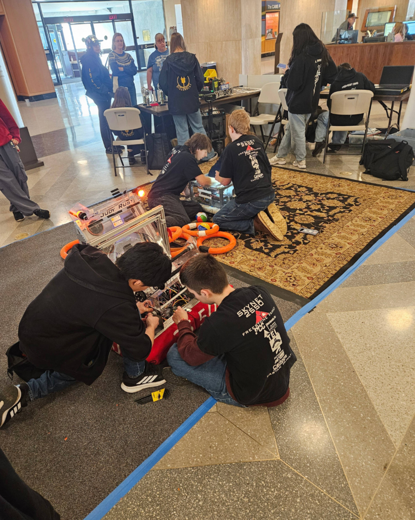 Robotics Skynet Team 2550 went to the Oregon Capitol to speak with our state legislators!