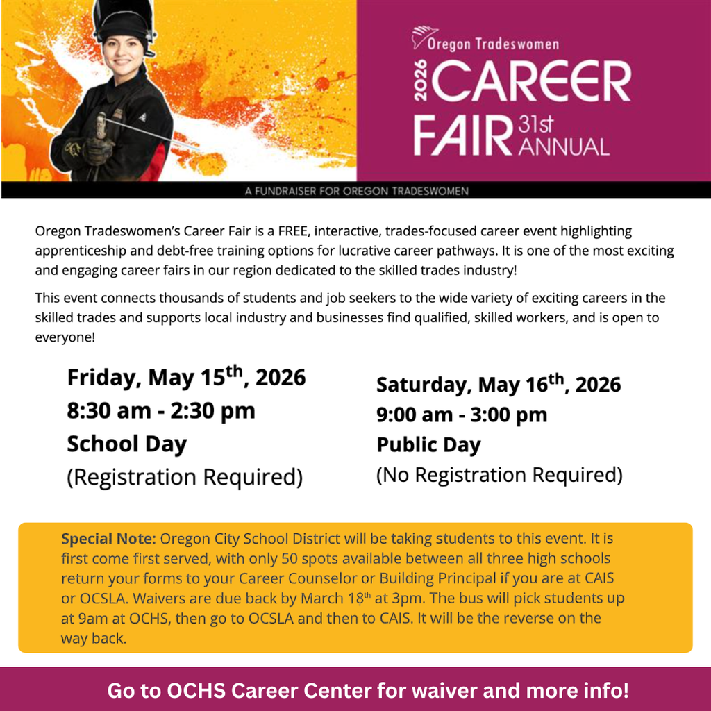 oregon tradeswomen career fair