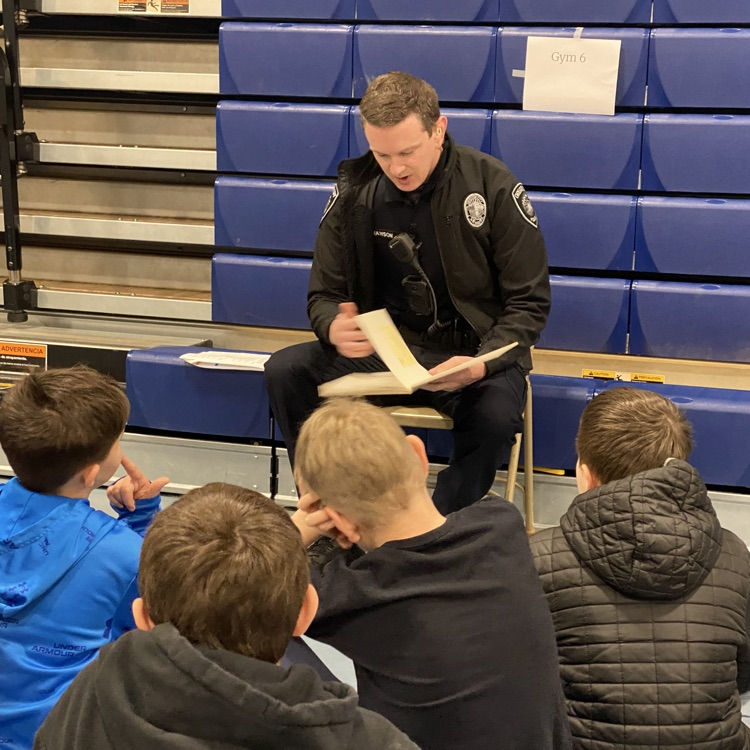Readers reading to students