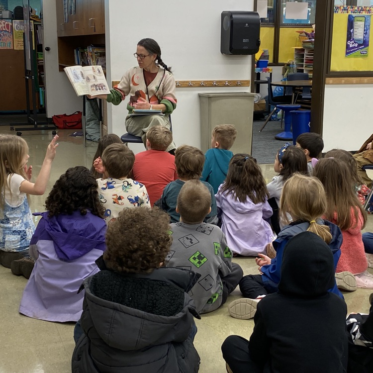 Readers reading to students