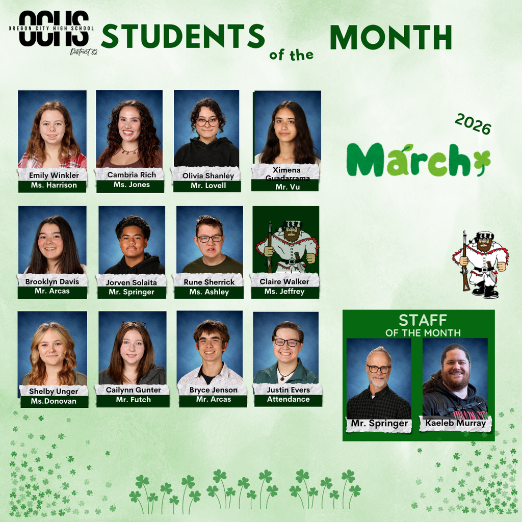 student of month March 2026
