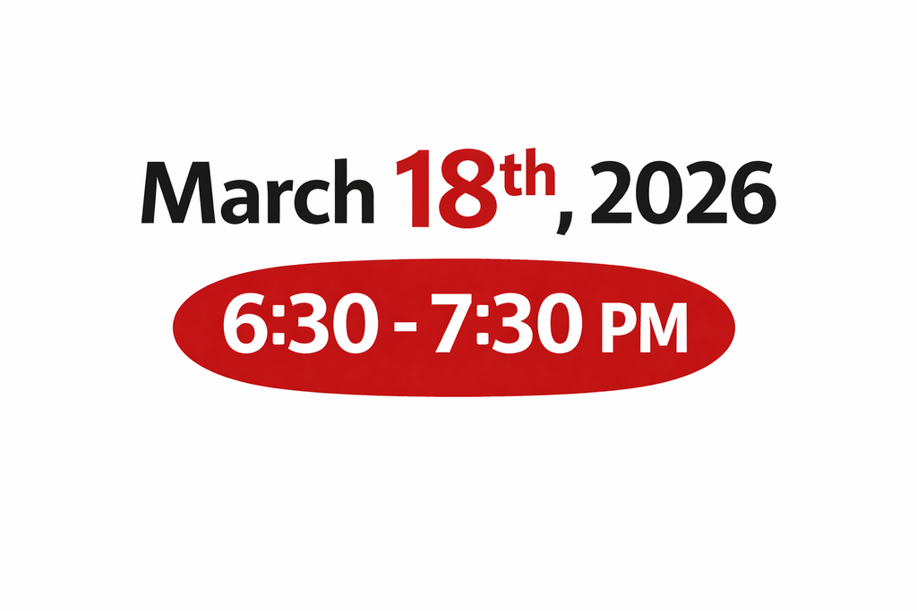 PTA meeting - March 18th