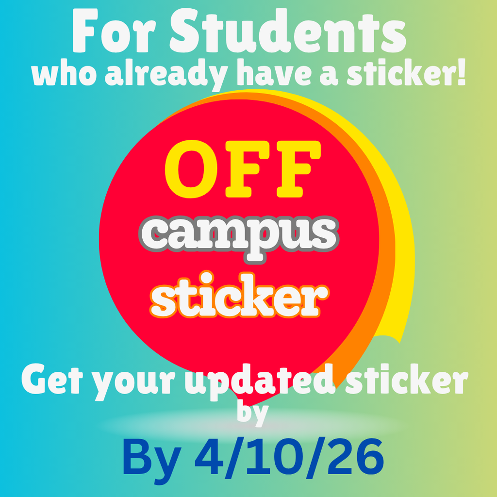 off campus sticker update
