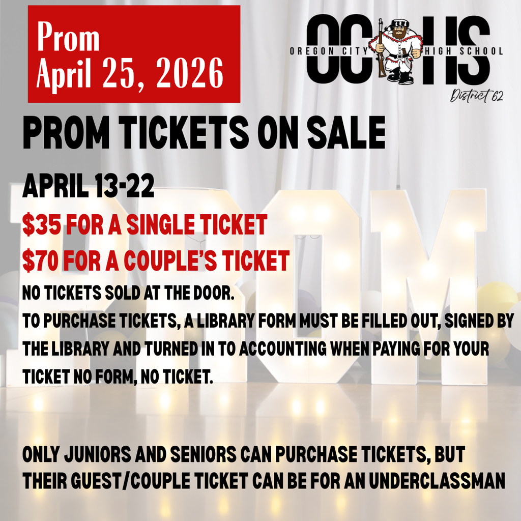 Prom tickets