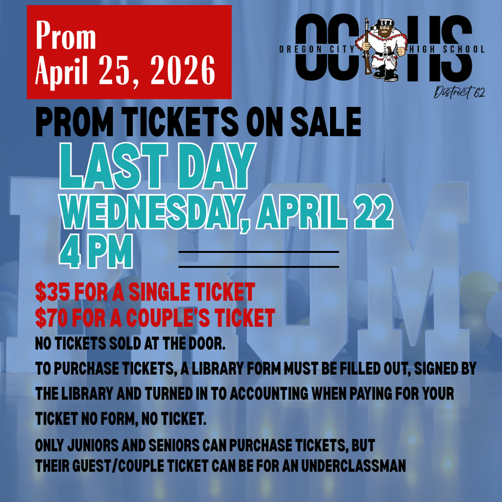 last day to get Prom ticket