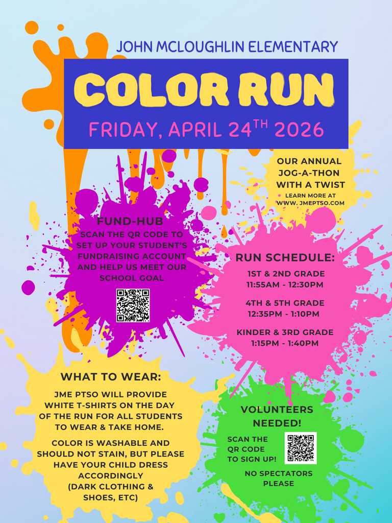 Color Run Friday, April 24th