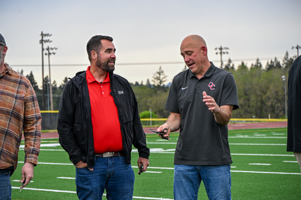 Board members Pitz and Canchola