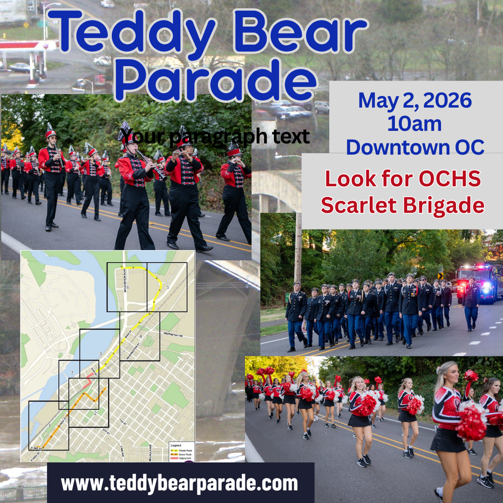 teddy bear. parade