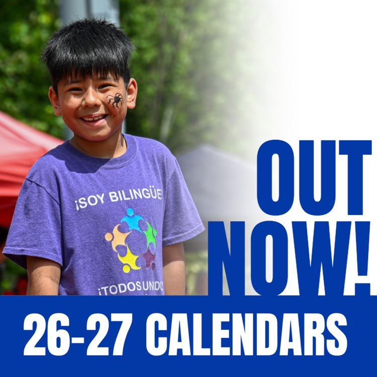 Out Now! 26-27 Calendars with smiling boy