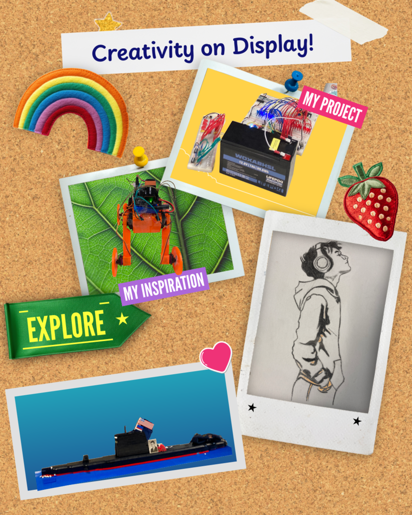 On May 13th, our talented students showcased amazing art, crafts, and innovation projects at the CAIS Spring Maker Fair!