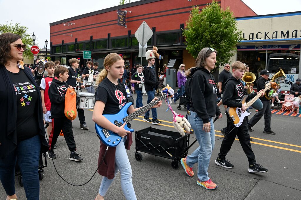 Band in parade