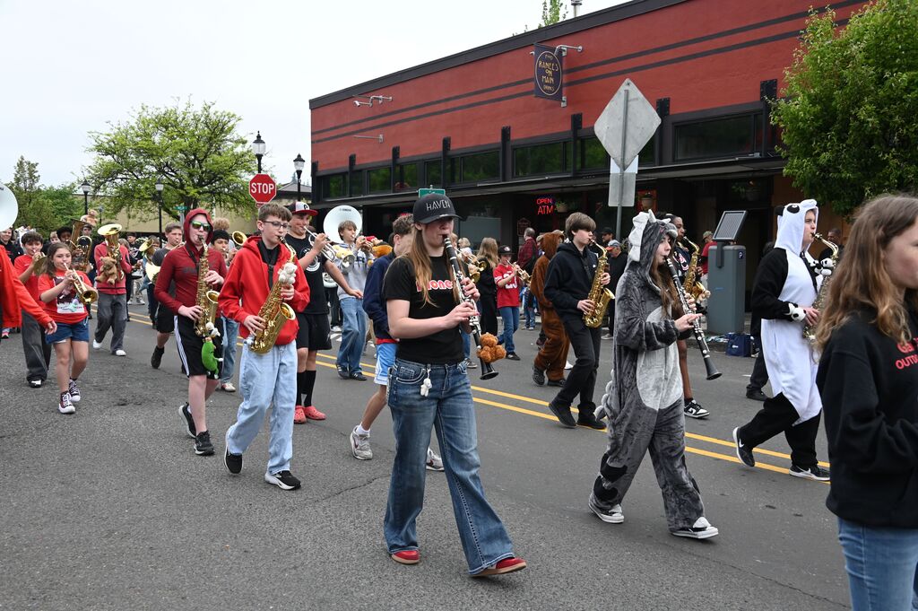 Band in parade