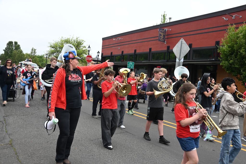 Band in parade