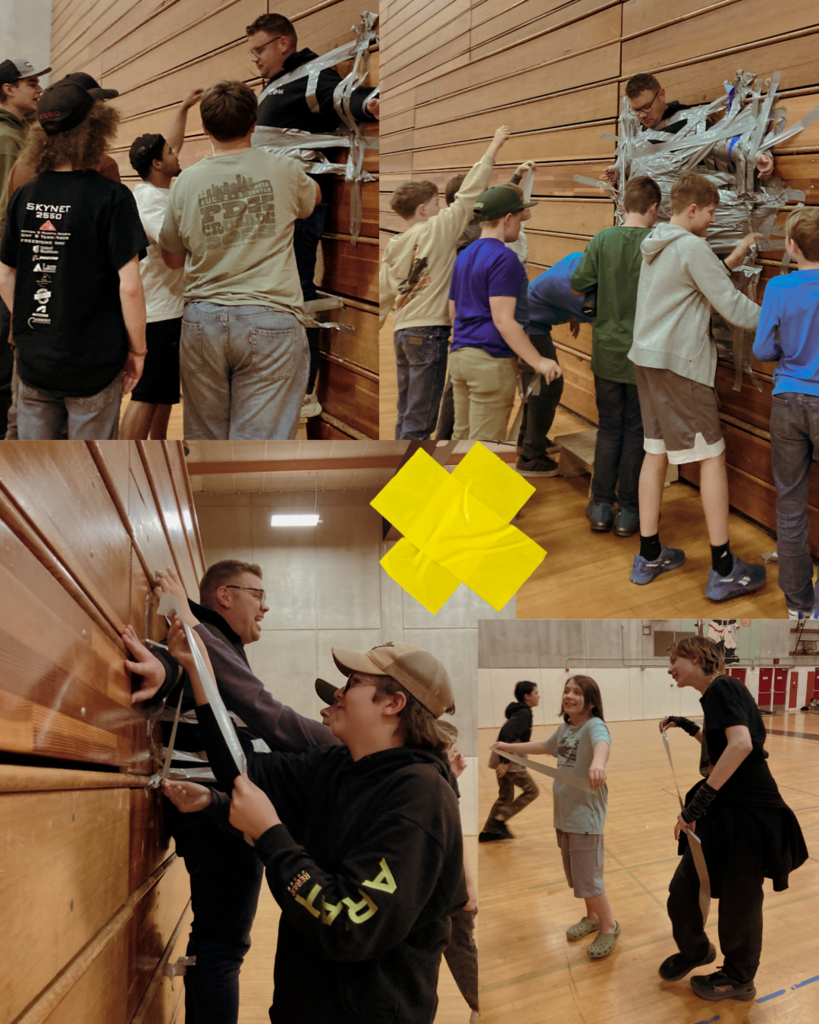 Duct Tape Fundraiser Finale!