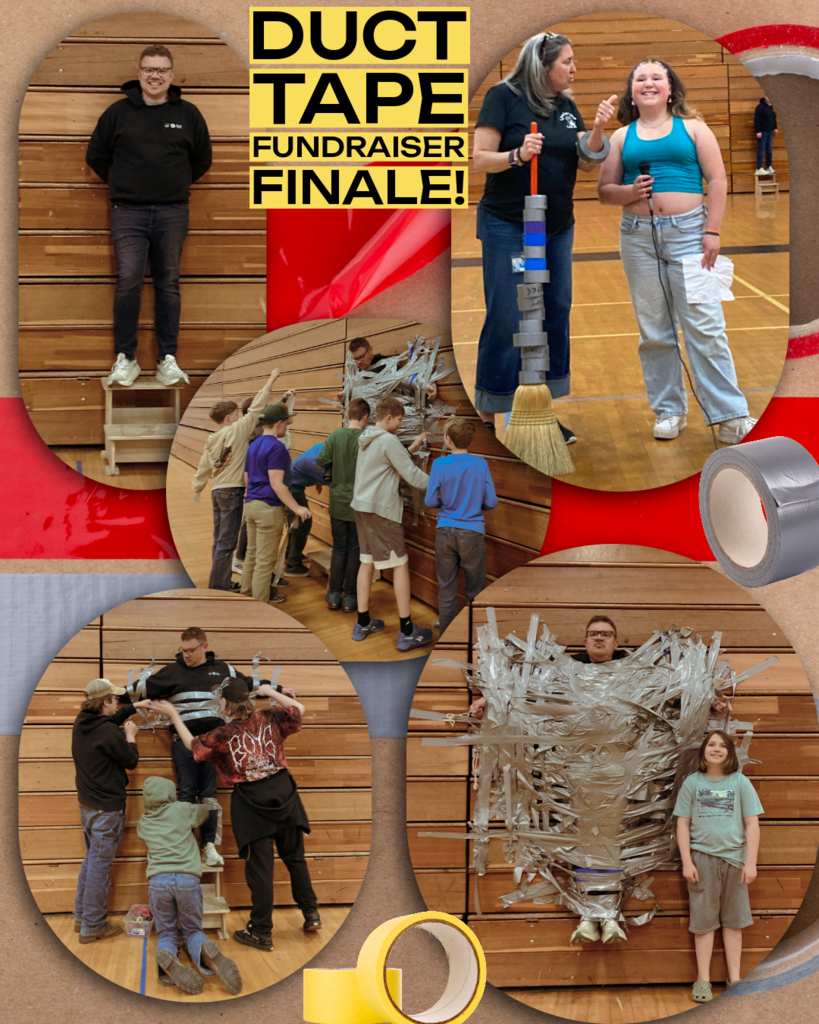 Duct Tape Fundraiser Finale!