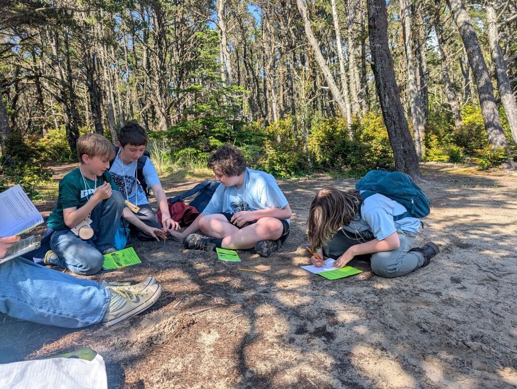 The 6th grade Outdoor School at Camp Magruder!