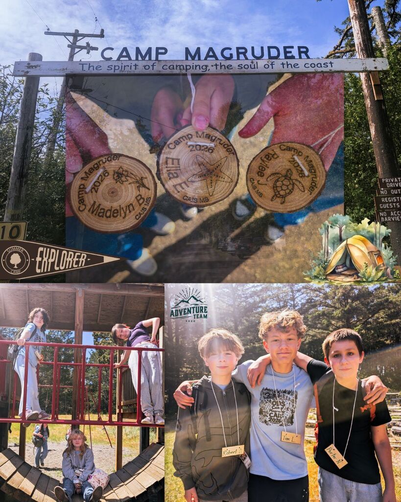 The 6th grade Outdoor School at Camp Magruder!