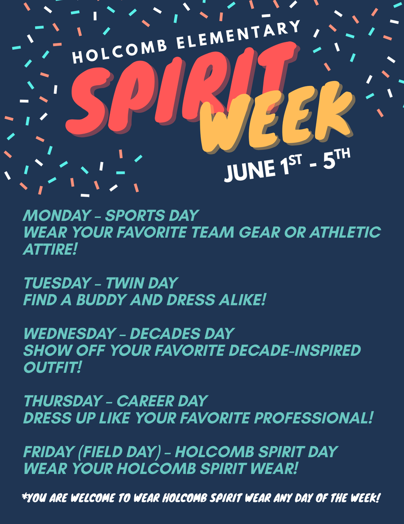 Spirit Week - English