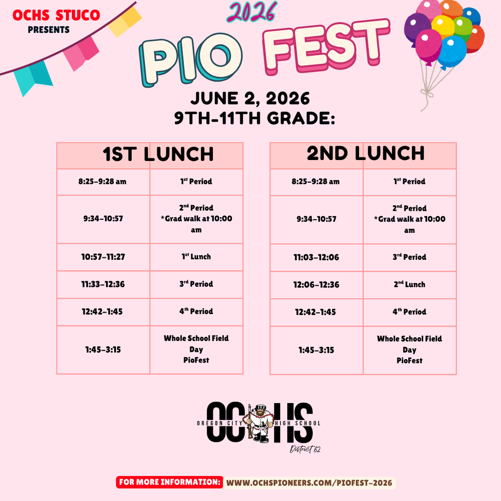 Bell Schedule June 2