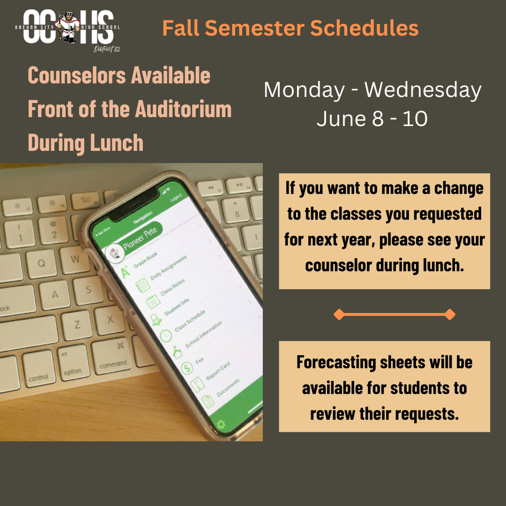 fall schedules