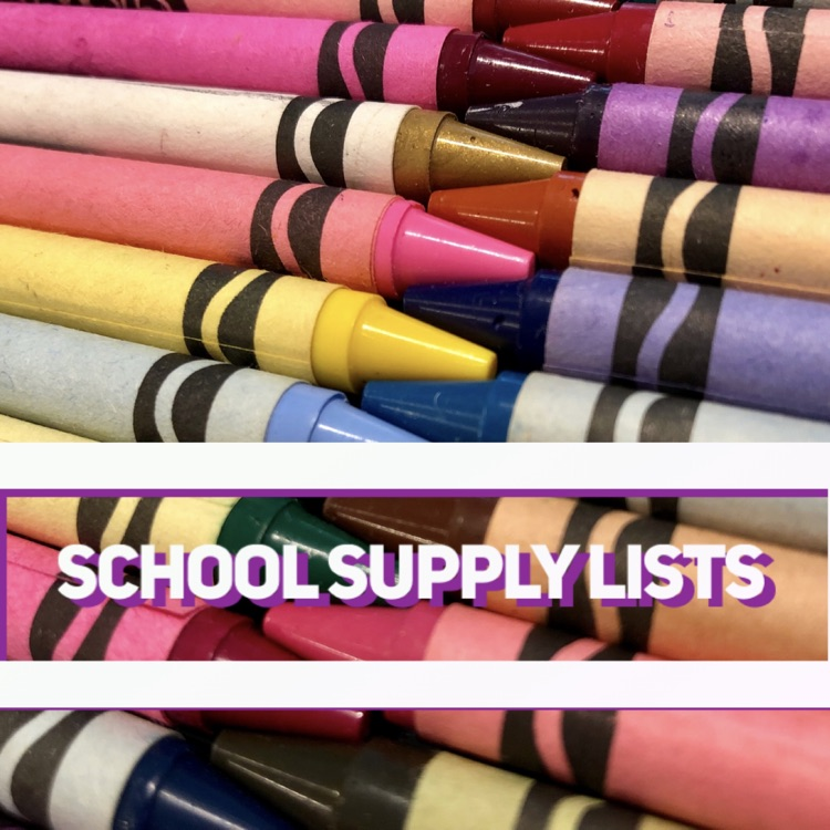 school supply lists