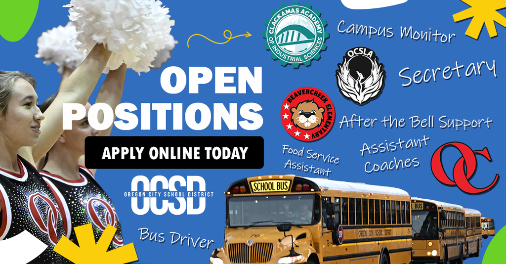 Open Positions at OCSD