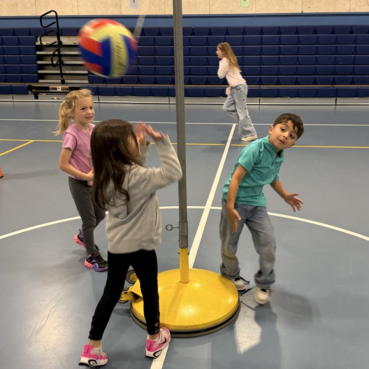 Students learn the recess rules in PE.
