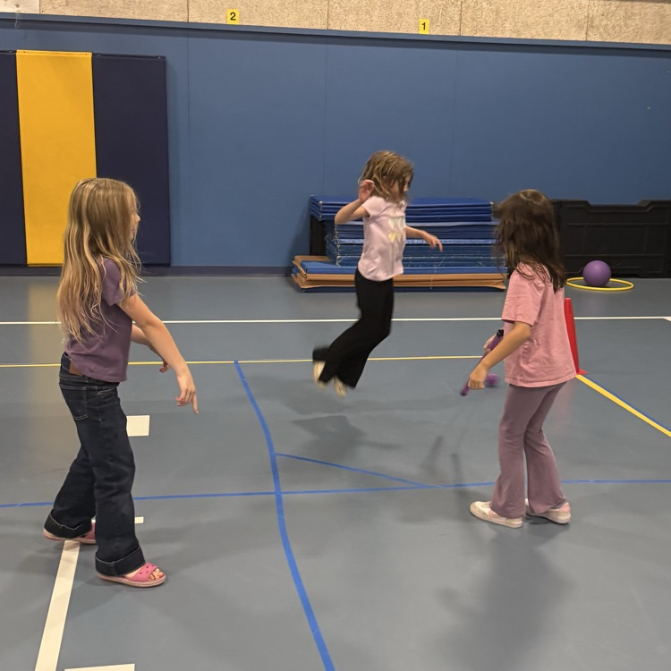 Students learn the recess rules in PE.