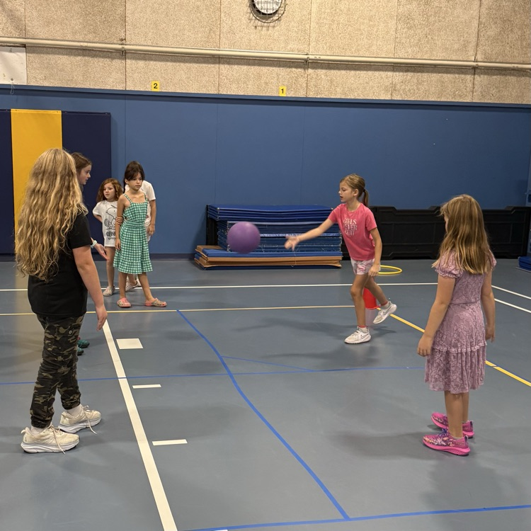 Students learn the recess rules in PE.