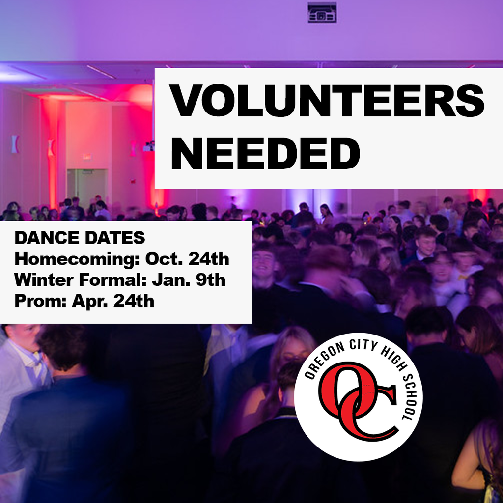 Volunteers needed for school dances