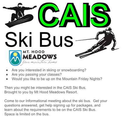 Ski Bus sign up with Dan Lau