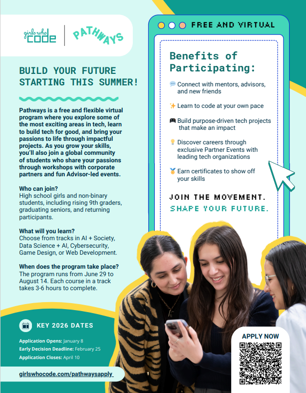 Girls who code scholarship