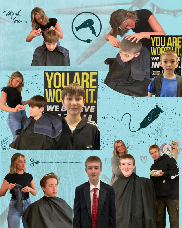 We are so grateful to Natalie Goodman for generously providing FREE haircuts to our students here at CAIS.