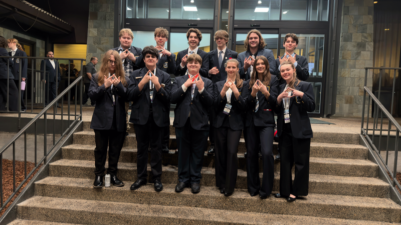 DECA students at state 2026